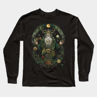 Wiccan pagan god Long Sleeve T-Shirt